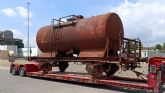 La Fundaci�n del Patrimonio Ferroviario preserva un singular vag�n cisterna de construcci�n alemana