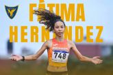 F�tima Hern�ndez y Gin�s Domenech lideran los triunfos del UCAM Atletismo Cartagena