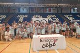 Los campeones de la II edici�n del Campus Inclusivo de baloncesto lucen con orgullo sus medallas