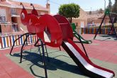 Barrios y diputaciones de Cartagena estrenan mejoras en parques con nuevos juegos infantiles y �reas de calistenia