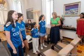 La alcaldesa recibe a las j�venes promesas del tenis de mesa tras su hist�rico ascenso a la Divisi�n de Honor Femenina