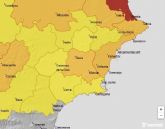 El aviso amarillo por altas temperaturas entra en vigor hoy a las 13:00 horas en Alhama de Murcia