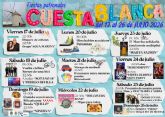 Cuesta Blanca celebra sus fiestas patronales del 17 al 26 de julio con m�sica, deporte y tradici�n