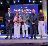 El preg�n del escultor Juan Jos� Quir�s inaugur� anoche las fiestas patronales de Santiago de la Ribera