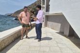 El Ayuntamiento finaliza las obras en la escollera de El Port�s y garantiza un acceso seguro a vecinos y visitantes