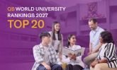 La CUHK se sit�a en las 20 mejores universidades del mundo en el Ranking Mundial de Universidades QS 2027