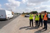 Arrancan las obras para habilitar la nueva parada de autob�s y un itinerario peatonal en Los Salazares