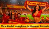 Espa�a se detiene por el Mundial, caen las b�squedas en la web