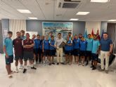 El AIS Playas de San Javier celebra en la Alcald�a una temporada hist�rica