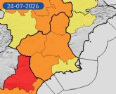 Alhama de Murcia mantiene activado el PEMU ante el aviso naranja por temperaturas de hasta 42 �C