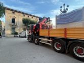 Sustituyen la m�quina principal de climatizaci�n del nuevo edificio anexo del Ayuntamiento de Totana