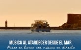 Vuelven los paseos en barco al atardecer con m�sica en directo todos los jueves de julio y agosto