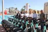 La Manga y Cabo de Palos avanzan hacia un nuevo modelo de movilidad que ya estudian Ayuntamiento y UPCT mientras se consolida el servicio de bicis con 4.200 viajes en un mes