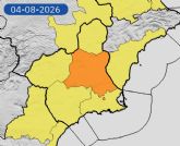 Aviso amarillo por temperaturas de hasta 38 �C en Alhama entre las 13:00 y las 21:00 horas