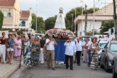 Islas Menores rinde homenaje a la Virgen de las Nieves en el d�a grande de sus fiestas
