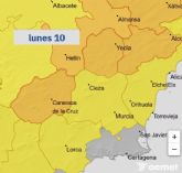 Alhama activa la Fase de Preemergencia del PEMUAL ante el aviso amarillo por tormentas