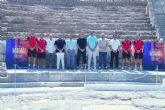 La Deportiva Minera presenta en el Teatro Romano su campana de abonos con motivo de su centenario
