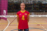 La cartagenera Kyara de Souza ha representado a Espana en el Mundial Sub-17 de v�leibol
