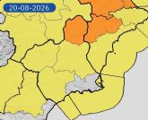 Alhama afronta hoy un aviso amarillo por lluvias y tormentas