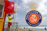 Protecci�n Civil proh�be el ba�o en el Mediterr�neo y recomienda evitar la l�nea de costa y paseos mar�timos