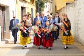 Pareja celebra su D�a Grande junto a la Virgen de los Remedios
