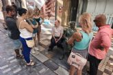 La Unidad de Personas con Discapacidad acerca el patrimonio escult�rico de Cartagena a trav�s de una ruta inclusiva