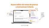Comunicae presenta un nuevo editor de notas de prensa y Comunicae Criteria