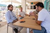 El Ayuntamiento planifica junto a los empresarios de La Manga y Cabo de Palos la temporada de otono para avanzar en la desestacionalizaci�n del litoral