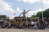 Centenares de personas participan en la ruta De Faro a Faro y en la marcha accesible de Zancadas sobre Ruedas