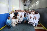 El presidente del Gobierno visita el proyecto Noblejas Industrial, en Noblejas (Toledo)