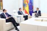 El presidente del Gobierno se re�ne con el director ejecutivo de Roche y presidente de los CEO de biofarmac�uticas para abordar los retos del sector