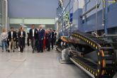 Pedro S�nchez destaca el compromiso del Gobierno con la industria aeroespacial y de la automoci�n en su visita al centro industrial Delta Vigo PTL Valladares