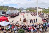 La alcaldesa�reivindica el papel ciudadano en la defensa de Espana�durante�la Jura de Bandera�