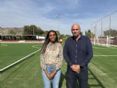 Alhama estrena el renovado campo de f�tbol 7 del Guadalent�n y anuncia dos nuevas instalaciones