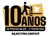 ELECTRO DEPOT celebra 10 anos en Espana con una gran campana de aniversario