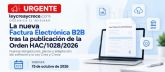 LeyCreaYCrece.com organiza una Masterclass sobre la nueva factura electr�nica B2B obligatoria