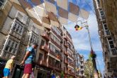 Comienza la retirada del sombraje de la calle del Carmen