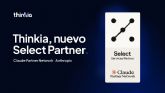 Thinkia, nuevo Select partner del Claude Partner Network de Anthropic