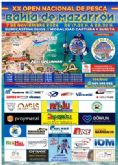 El XX Open Nacional de Pesca Bah�a de Mazarr�n se celebrar� el pr�ximo 7 de noviembre