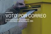 ?C�mo solicitar el voto por correo en las elecciones generales del 29 de noviembre?