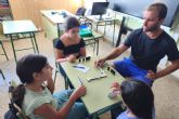 El programa ADE acerca el domin� a los alumnos del CEIP Stella Maris