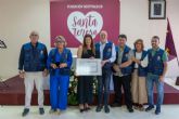 La Hospitalidad de Santa Teresa reconoce la labor del Ayuntamiento en la ayuda a personas sin hogar