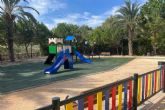 En funcionamiento la nueva �rea de juegos infantiles de la calle Calasparra de Canteras