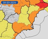 Alhama en alerta naranja este domingo por lluvias y tormentas