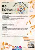 La Biblioteca Municipal “Mateo García” organiza un programa de actividades para conmemorar el Día de las Bibliotecas, que se celebra cada 24 de octubre La Biblioteca Municipal “Mateo García” organiza un programa de actividades para conmemorar el Día de las Bibliotecas, que se celebra cada 24 de octubre