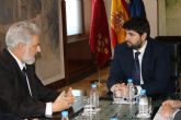 López Miras se reúne con el presidente de Navantia y miembros del Comité de Dirección de la empresa