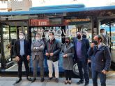 Alcantarilla estrena el primer autobús completamente eléctrico del nuevo modelo de transporte Movibús
