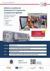 La campaña 'Generacin D' de RTVE para mejorar las competencias digitales estar en Caravaca el 22, 23 y 24 de enero