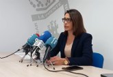 La portavoz del Gobierno municipal, María Turpín, analiza el pleno de enero