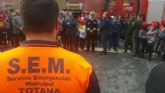 La Agrupacin de Proteccin de Civil de Totana participa en los actos organizados con motivo del Da Europeo del Telfono 112 en Murcia